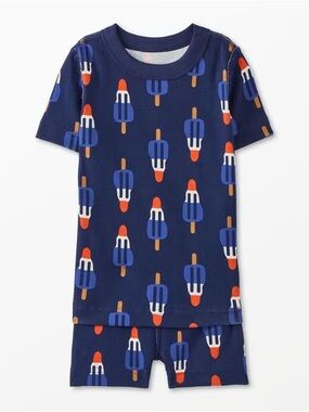 Hanna Andersson HannaJams™ Pajama Set Rocket Pops 3T